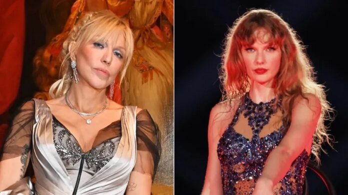 Courtney Love and Taylor Swift