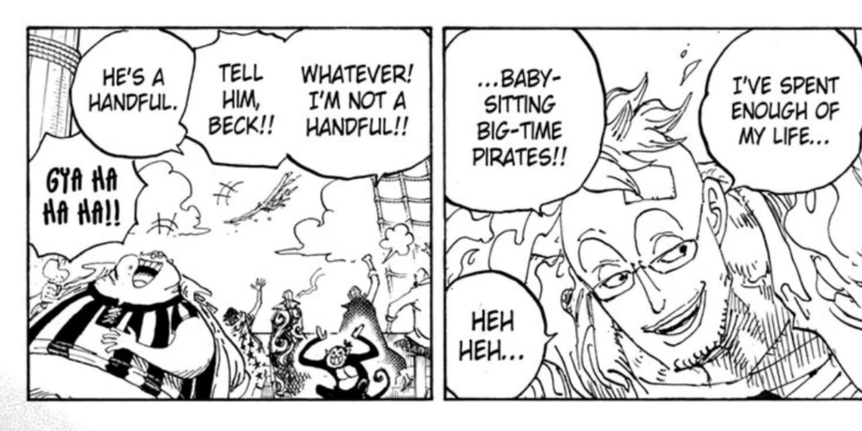 Marco and Shanks One Piece 1059