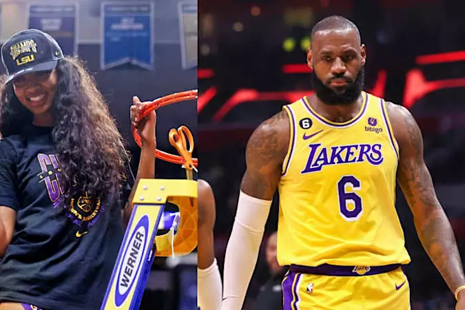 Fans Uncovered Angel Reese Hating On LeBron James Back In 2021 After He Praised Her On Twitter (TWEETS)