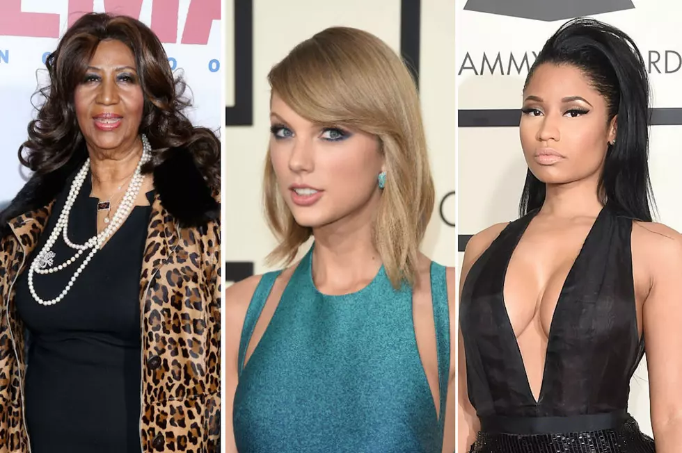 Aretha Franklin Shades Taylor Swift and Nicki Minaj