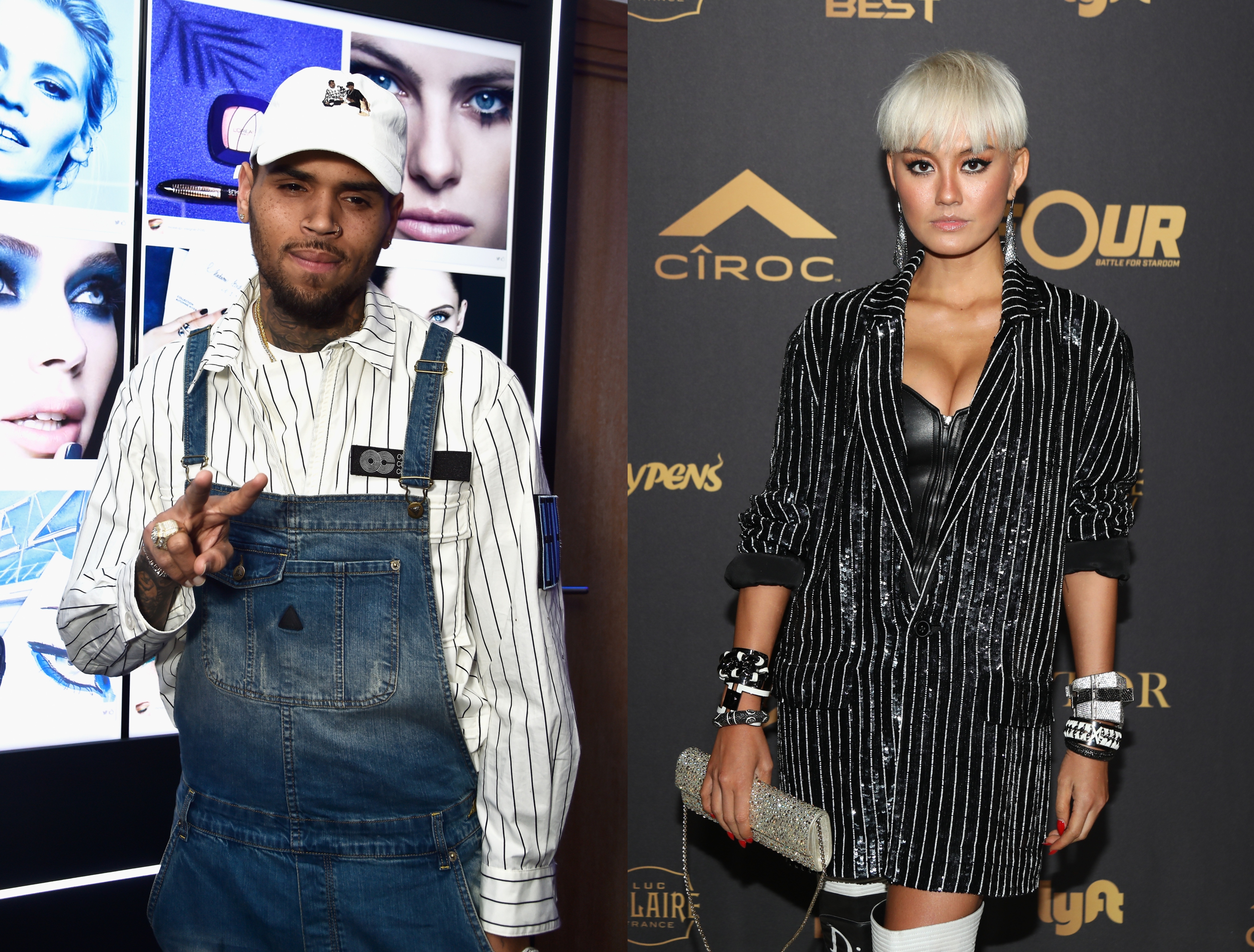 Chris Brown & Agnez Mo Are Preparing A Joint Project