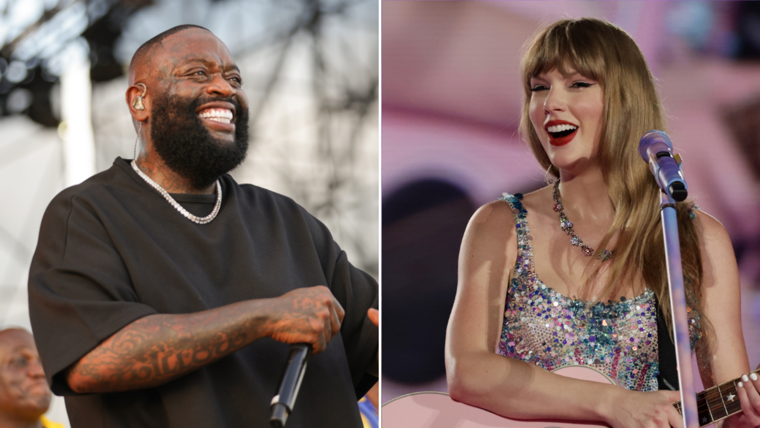 Rick Ross Co-Signs Taylor Swift's New Album: 'Blasting On The Yacht' | iHeart