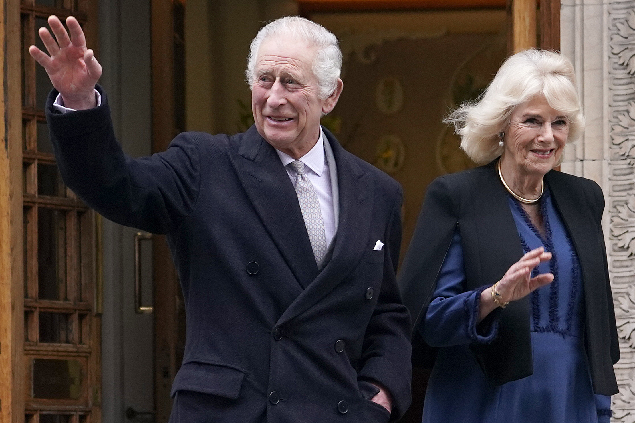 Queen Camilla continues to stand by the King's side amid his heath battles