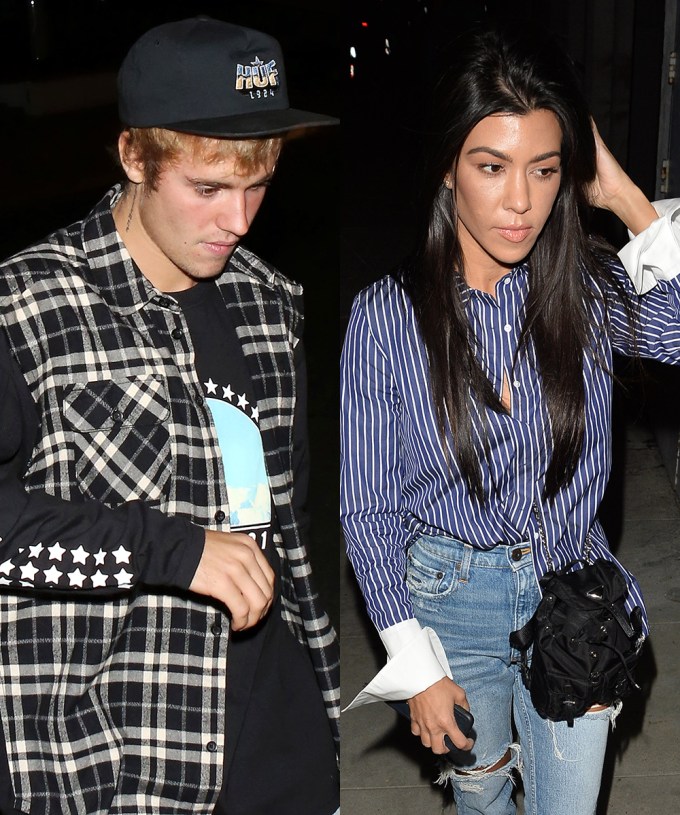 Justin Bieber & Kourtney Kardashian — PICS – Hollywood Life