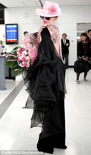 Joanne! Lady Gaga showed no sings of fatigue as she landed in Japan on Tuesday, ready to continue the push in Tokyo and beyond