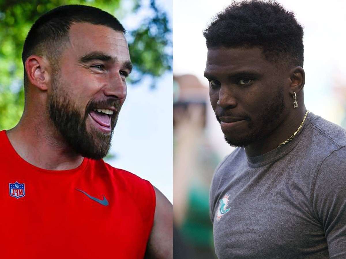 “Gonna take friendly deals…” Tyreek Hill admits ex-teammate Travis Kelce is being underpaid at the Chiefs