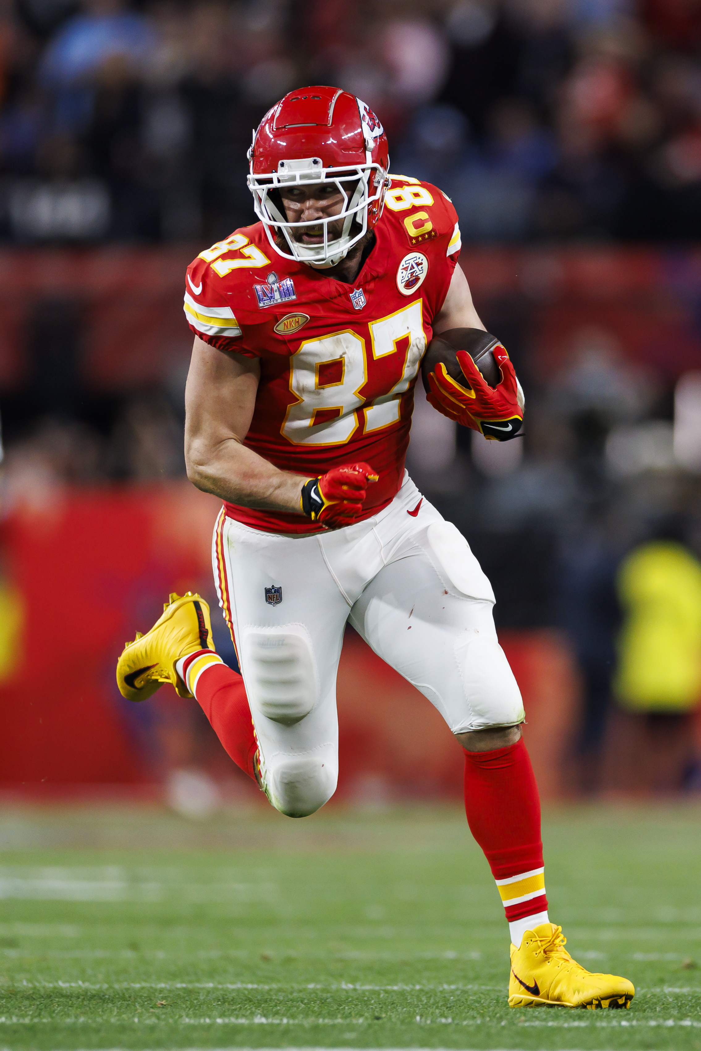 Kelce is hoping to add a fourth Super Bowl ring to his collection in 2024