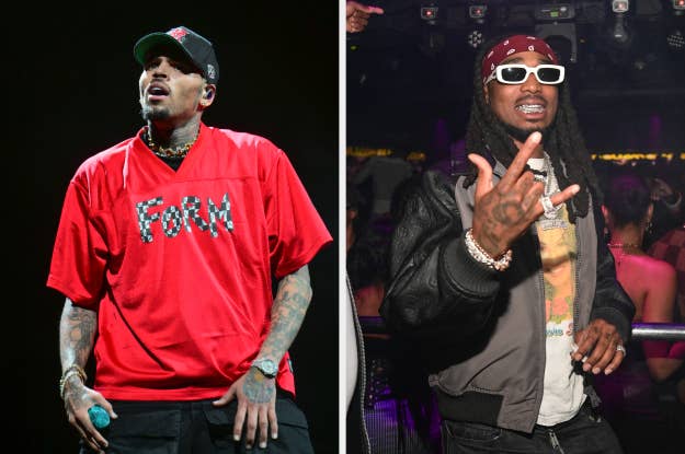 Chris Brown Claims He Hooked Up With Saweetie While She Was Dating Quavo in  'Weakest Link' Diss Track | Complex