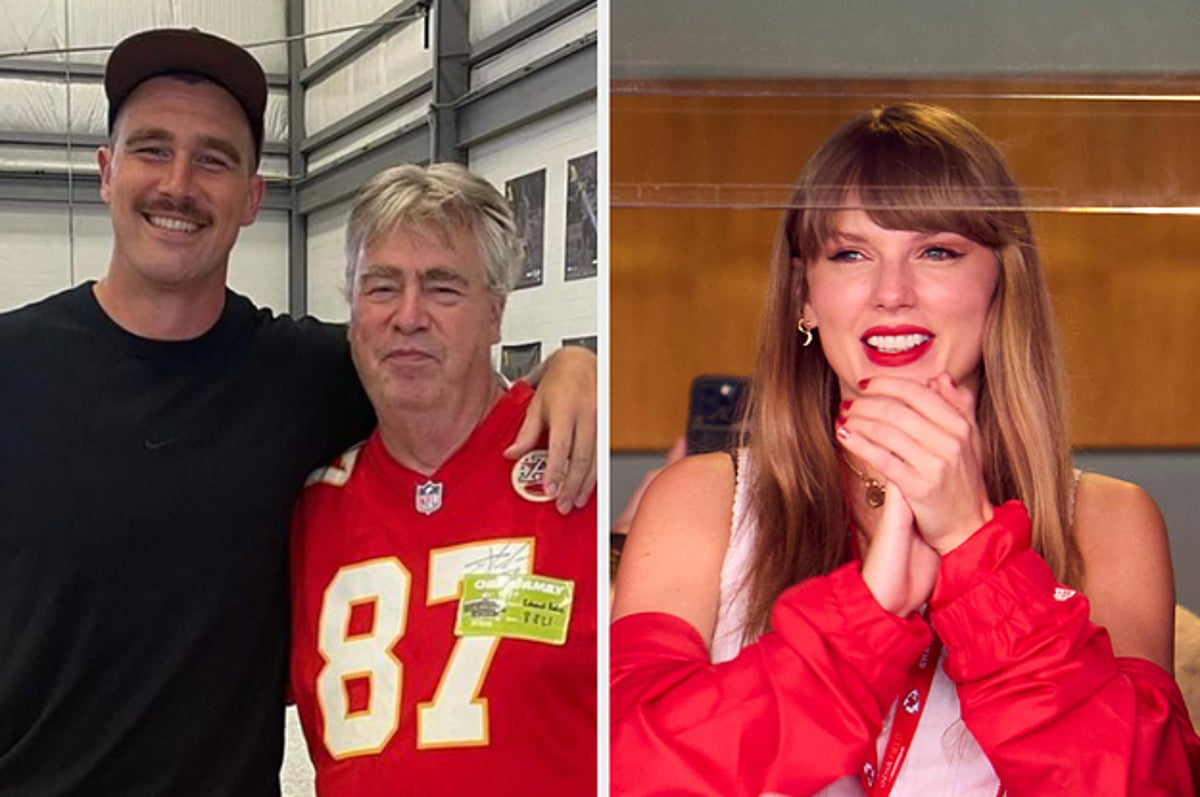 Travis Kelce's Dad Heaps Praise On Taylor Swift