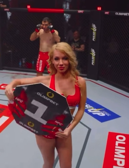 MMA fighter banned for life for kicking RING GIRL - before being attacked  by crowd members after knockout loss | The Sun