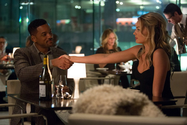 Will Smith and Margot Robbie