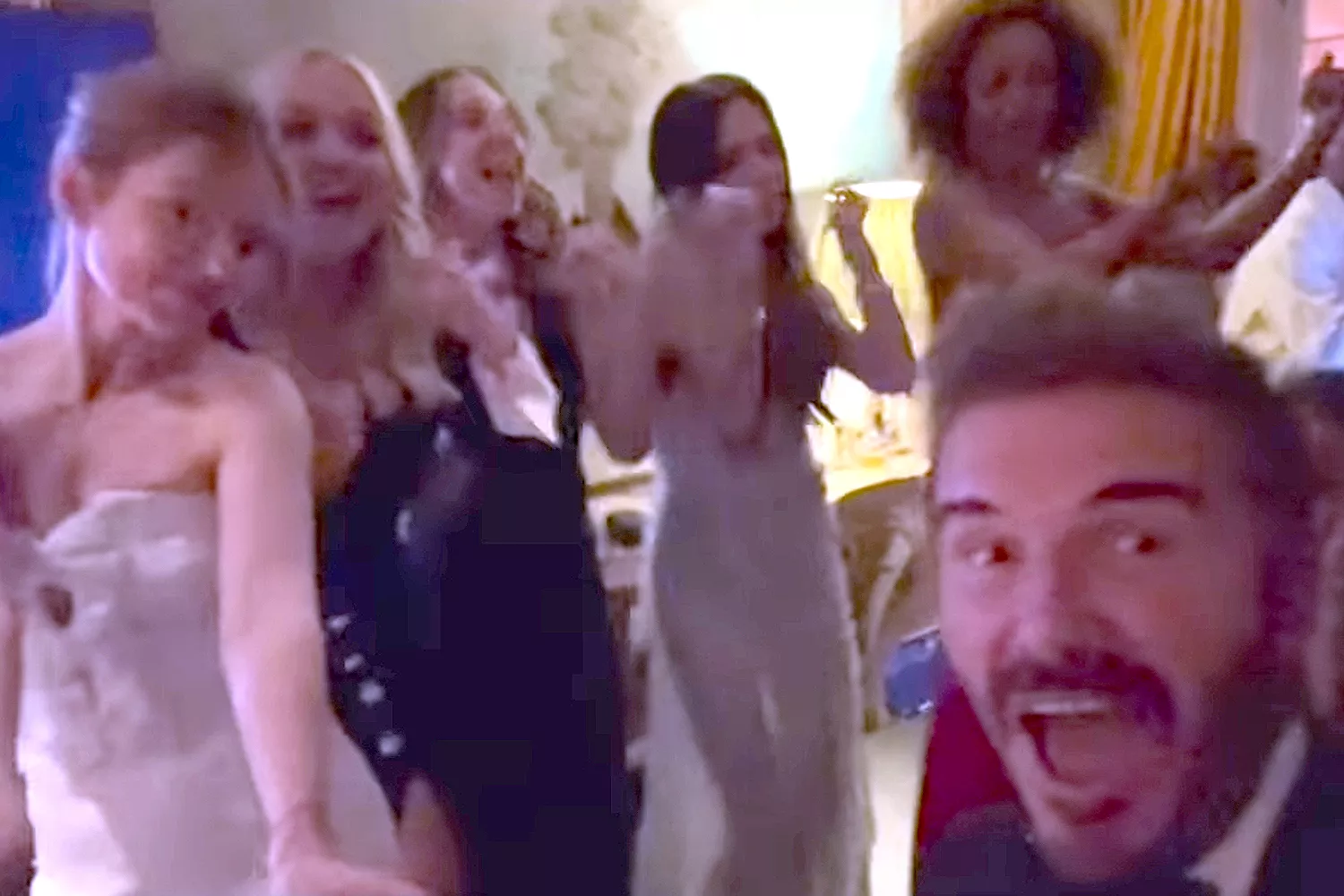 Spice Girls Reunite to Perform 'Stop' Dance at Victoria Beckham's 50th Birthday Party