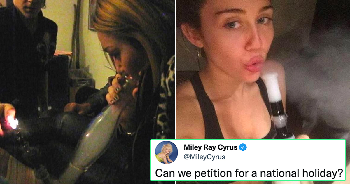 Miley Cyrus kỷ niệm 11 năm ra mắt video TMZ Bong khét tiếng