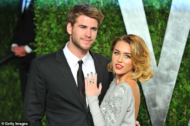 It's over! Miley announced her separation from husband Liam on Saturday after just seven months of marriage (pictured together in 2012)