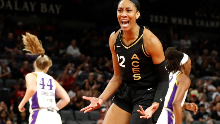 Las Vegas Aces' A'ja Wilson ties WNBA single-game scoring record