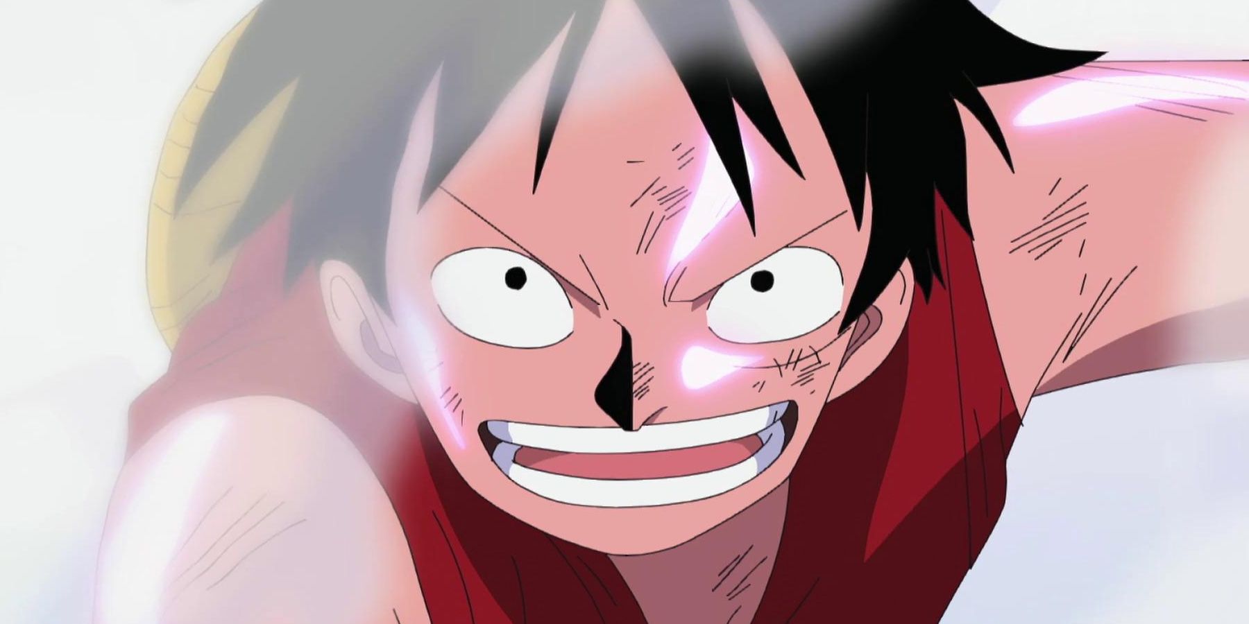 Luffy using Gear Second