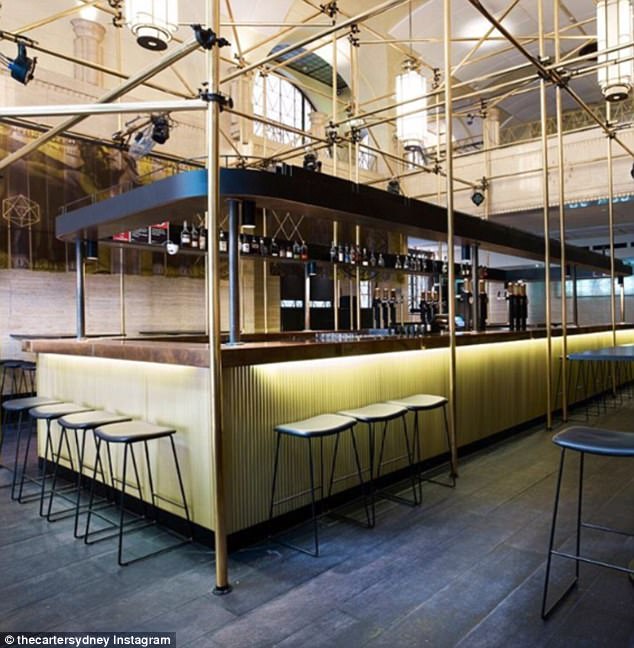 Design: The restaurant has seemingly taken inspiration from Jay-Z's real name, Shawn Carter, and bears a striking resemblance to the interior of the 47-year-old's Manhattan bar, The 40/40 Club