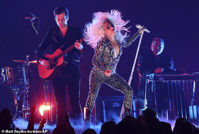 Flawless: Her flawless figure was thrust on center stage as the one-of-a-kind body suit fit her form tightly