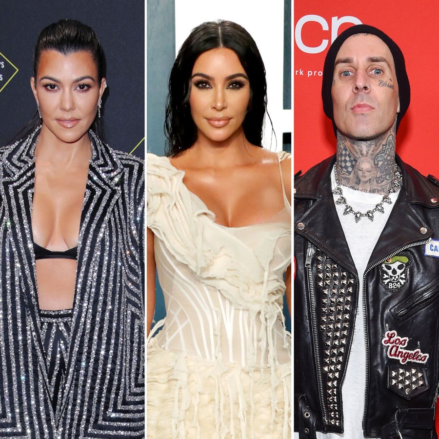 Kourtney Kardashian Claims Kim Kardashian Wasn’t Happy at Her Wedding to Travis Barker