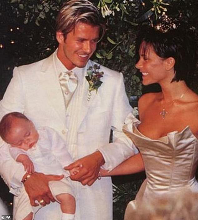 While they were a popular pairing before, David and Victoria cemented their place as an up and coming power couple when they tied the knot in 1999 after two years of dating