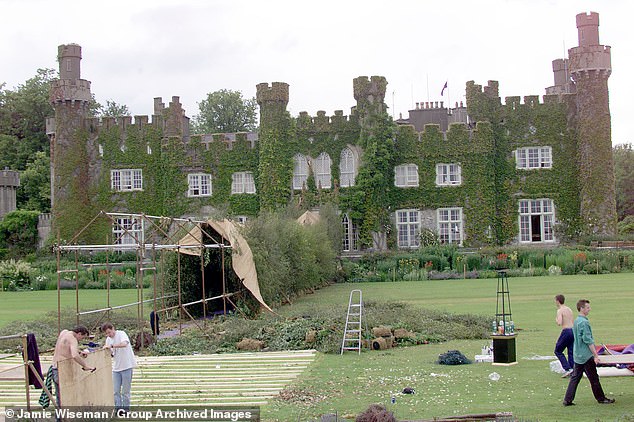 Posh and Becks opted for a Robin Hood-themed wedding when they got hitched at Dublin's Luttrellstown Castle (pictured in 1999)