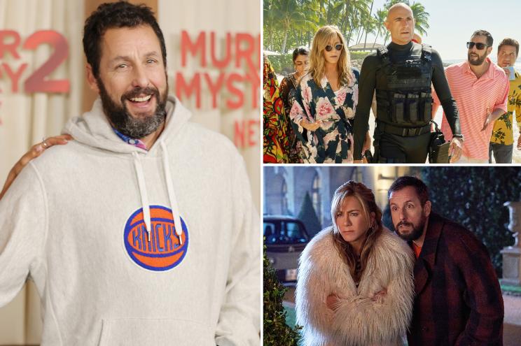 Adam Sandler revealed he had a hip replacement shortly after filming "Murder Mystery 2," which also stars Jennifer Aniston.