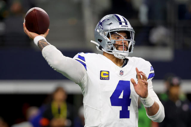 Dak Prescott says he's not 'necessarily' gunning to be highest-paid QB in  NFL - Yahoo Sports