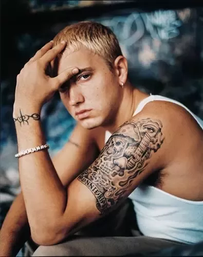 How many tattoos does Eminem have? - Quora