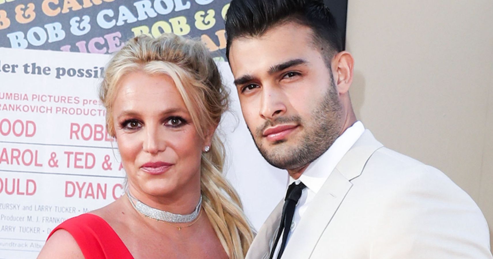 Sam Asghari and Britney Spears 