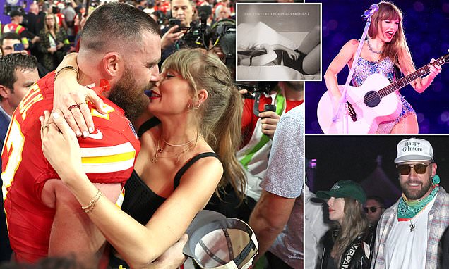 Did Taylor Swift put Travis Kelce 'on the map'? Popstar's latest lyrics from 'The Alchemy' suggest so | Daily Mail Online