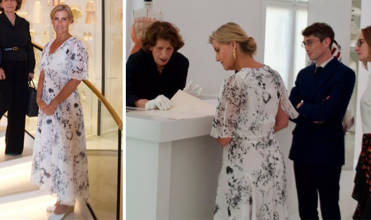 Duchess Sophie attends Dior gallery in Paris 