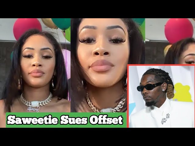 Saweetie Sues Offset As He Denies Responsibility Of Her Latest Pregnancy - YouTube