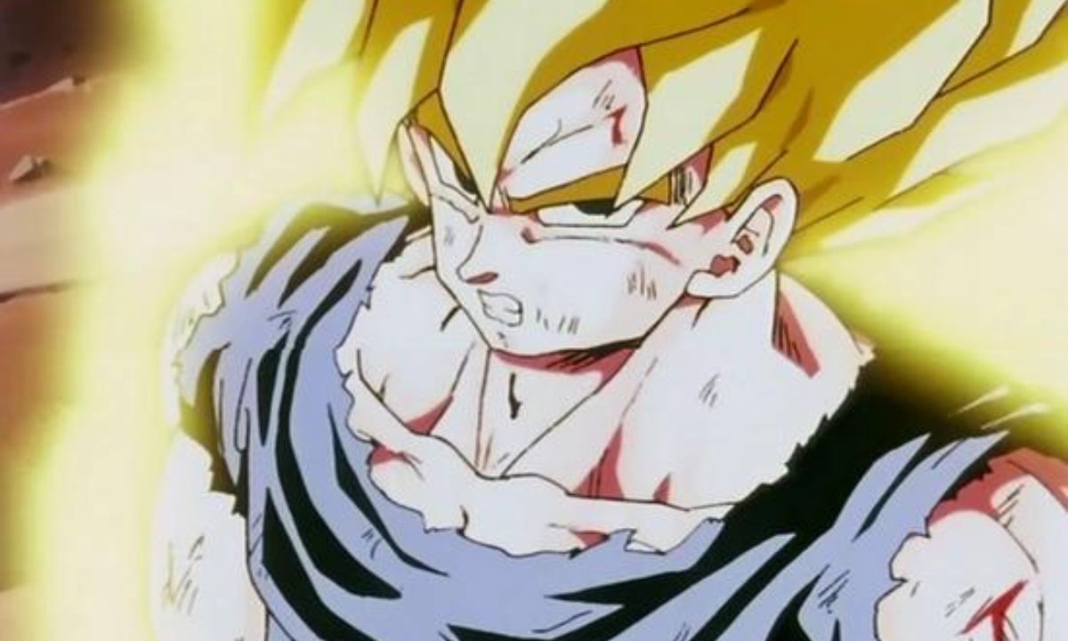 The first Super Saiyan transformation _ Dragon Ball Fandom