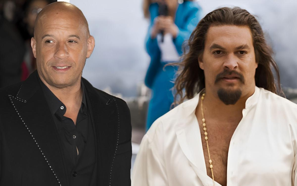 Vin Diesel bực bộ vì bị Jason Momoa 'giật' hết spotlight ở Fast X