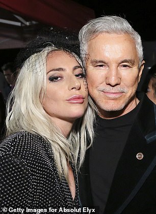 Partying in style: Gaga was joined by a host of A-list guests at the bash, including filmmaker Baz Luhrmann