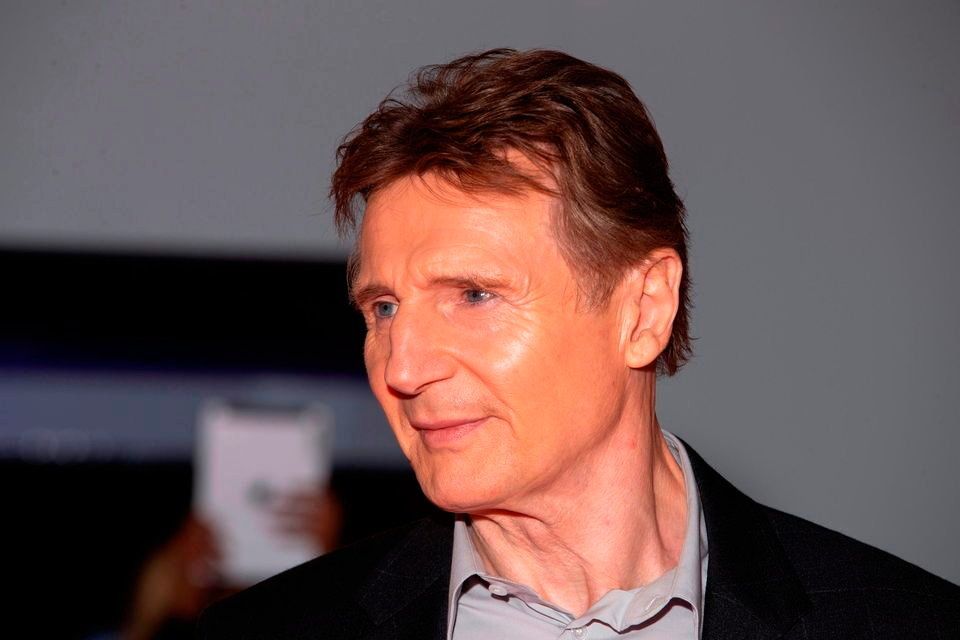 Liam Neeson stock photo.