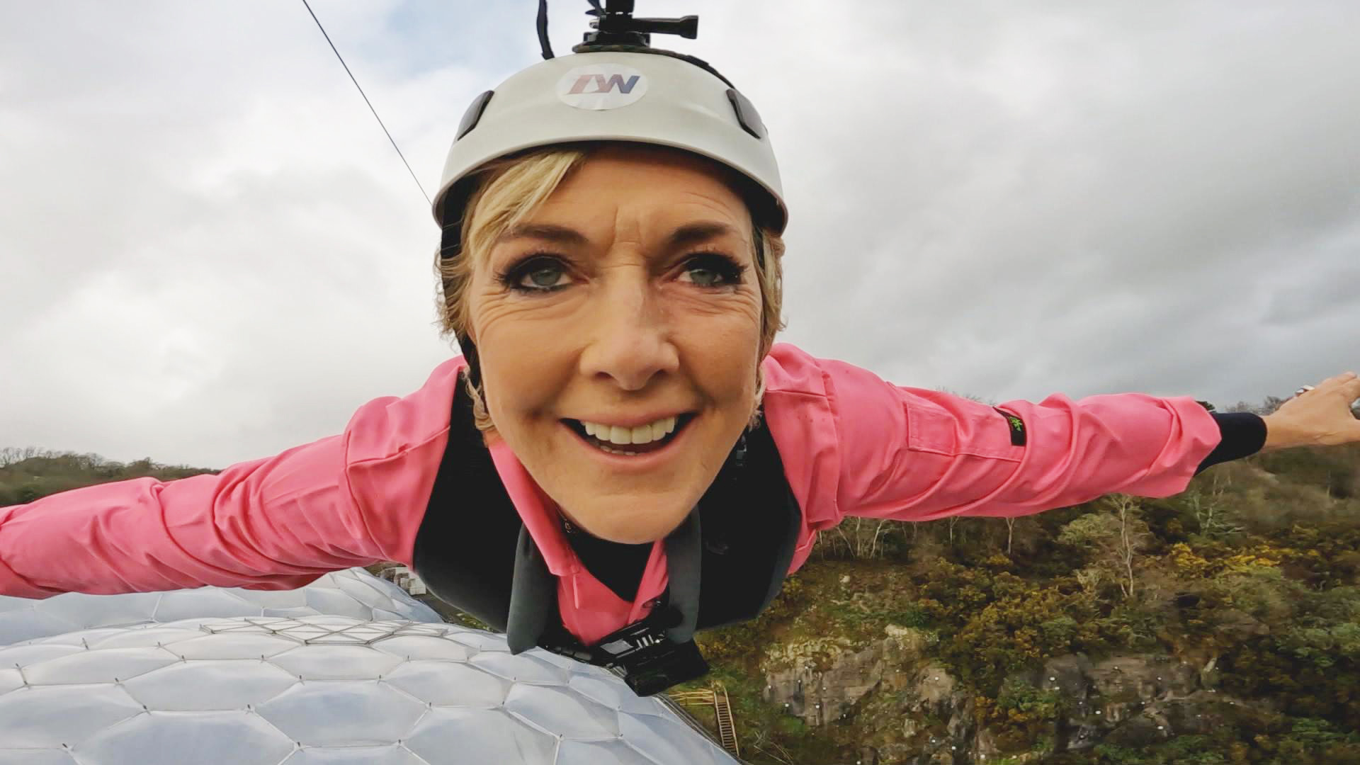 Jane Moore proved she is not all talk by taking on a scary challenge