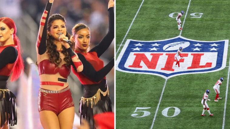 NFL Beyonce Selena Gomez