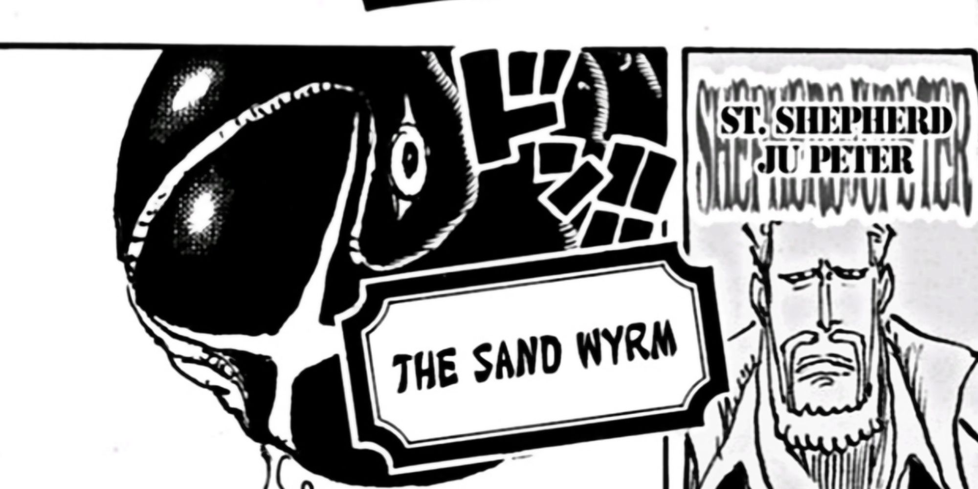 One Piece Ju Peter Sand Wyrm Yokai-1