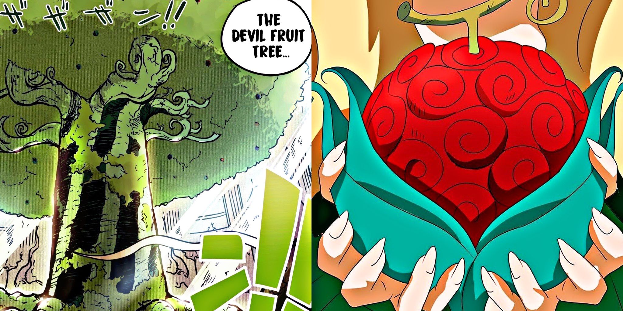 the devil fruit tree one piece