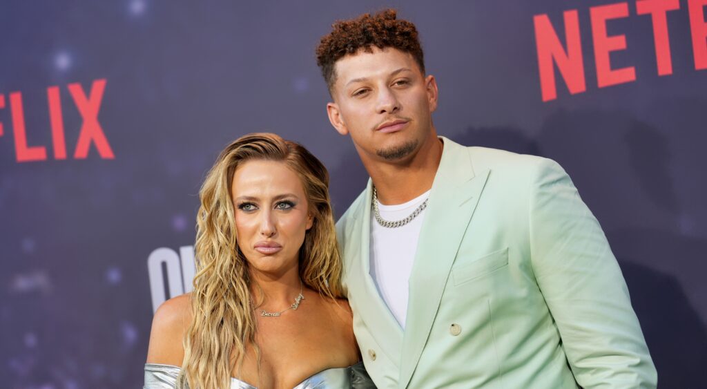 Patrick and Brittany Mahomes