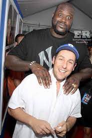 Shaquille O' Neal - At Grown ups 2 premiere with Adam Sandler  #throwbackthursdays | Facebook