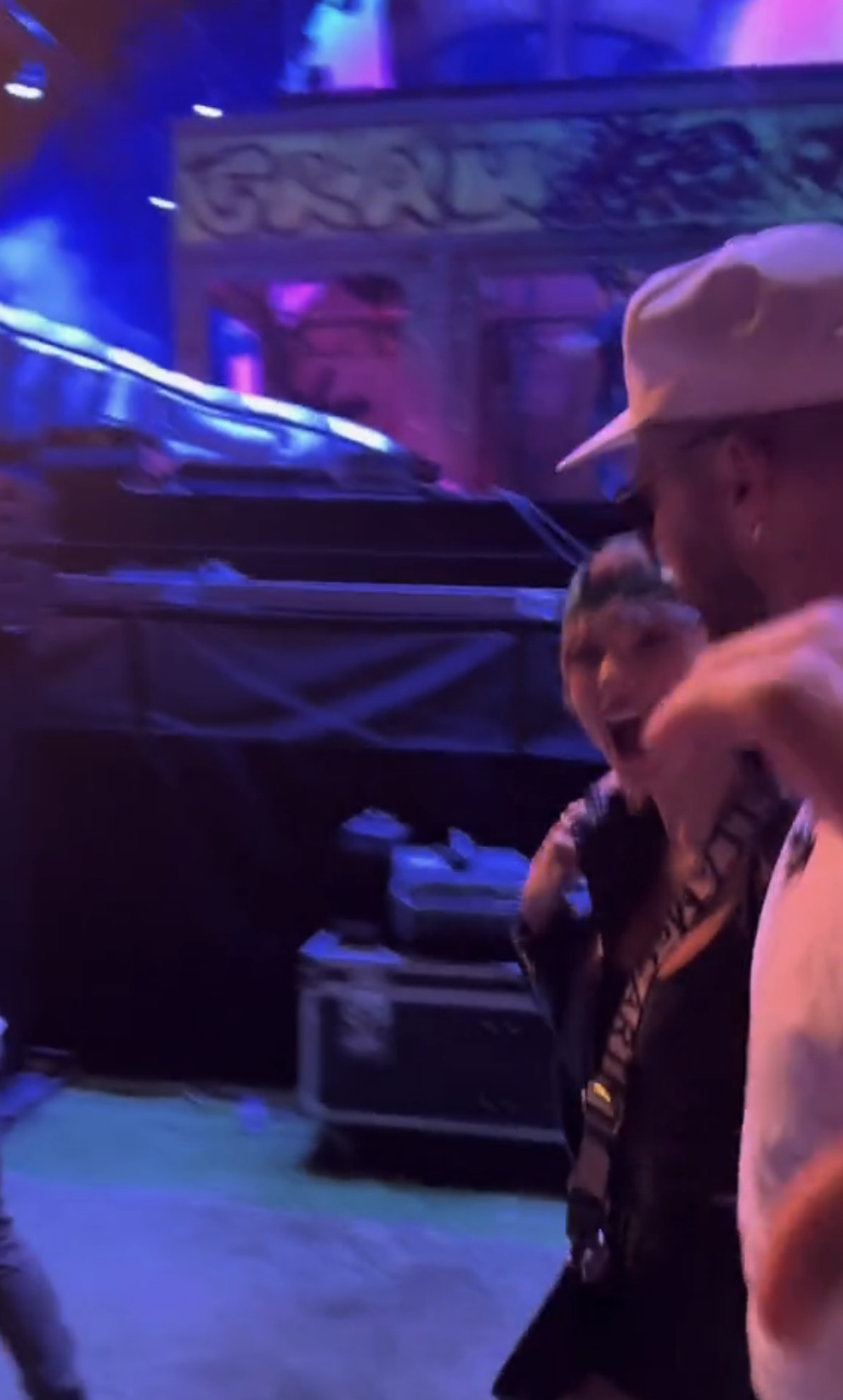 Taylor Swift and Travis Kelce at Coachella.