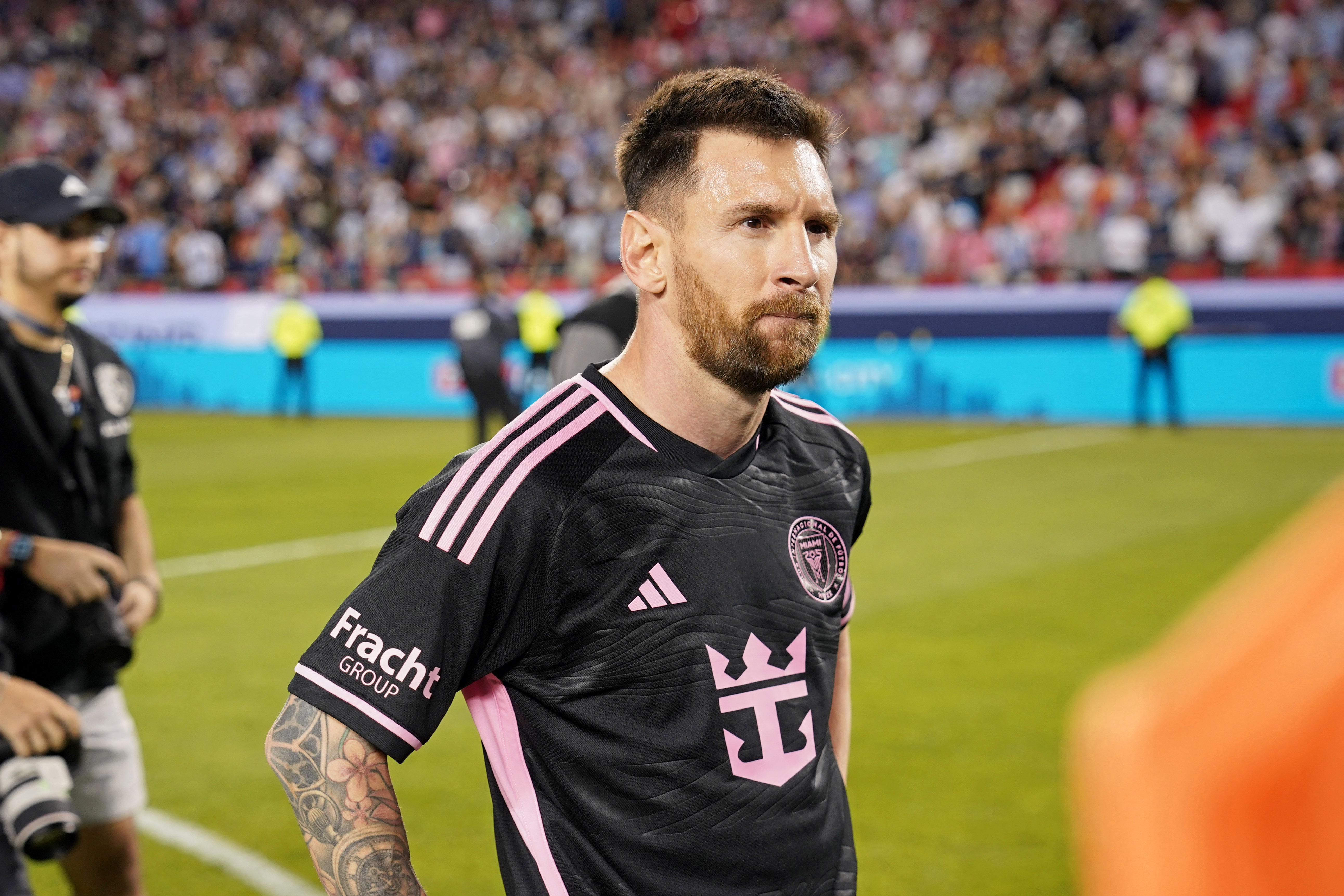 Taylor Swift fans were left amazed by Lionel Messi after the release of her new album