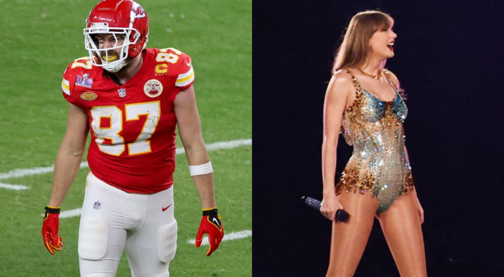 Travis Kelce and Taylor Swift