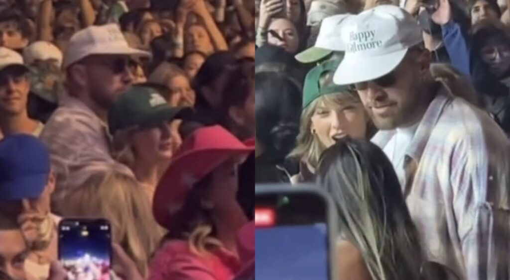 Travis Kelce and Taylor Swift at Coachella