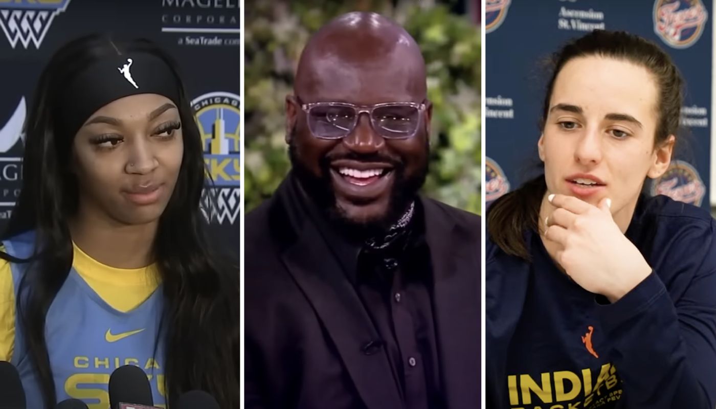 Shaquille O'Neal a parlé des deux superstars WNBA Angel Reese et Caitlin Clark